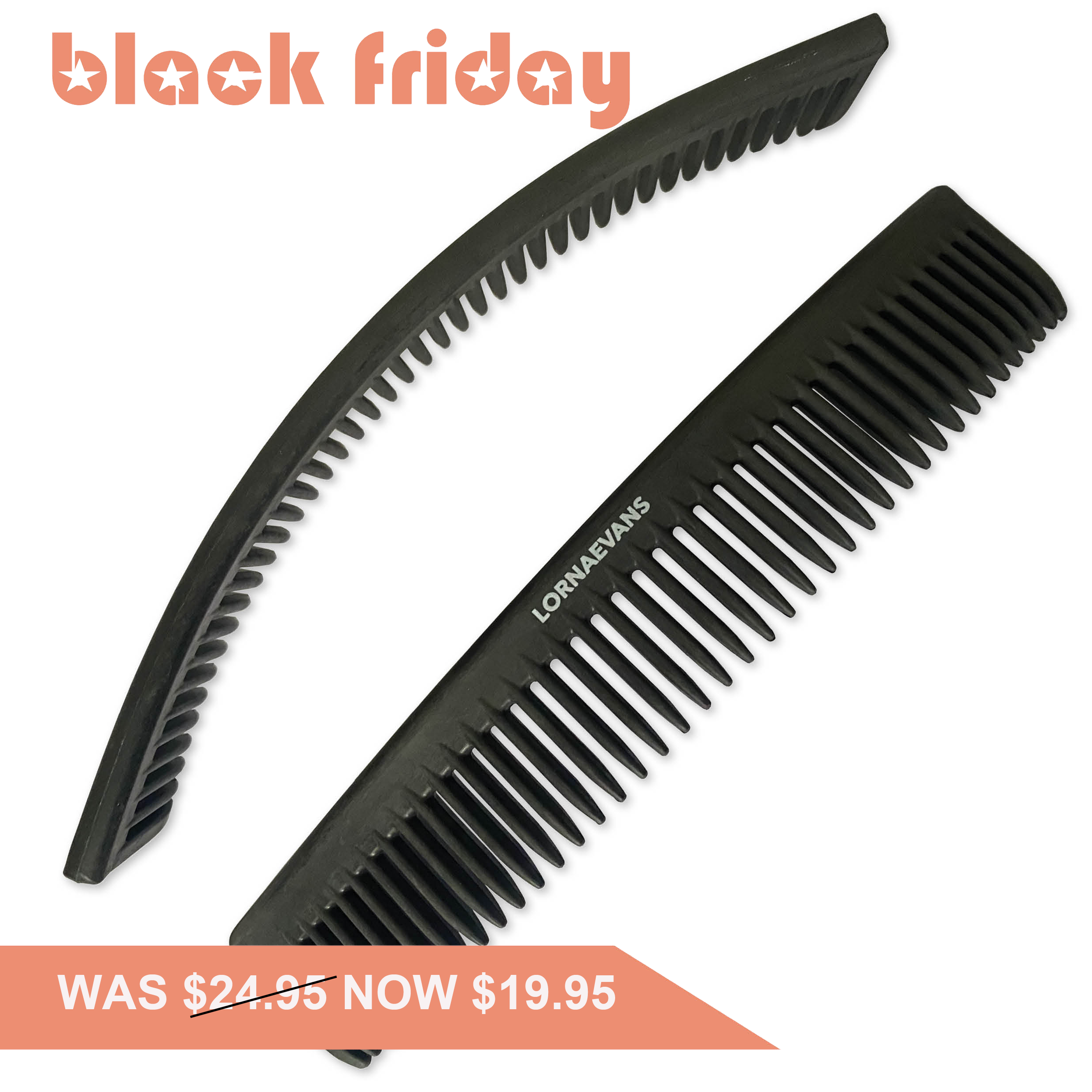 Curve Comb- Directional blow drying & waves