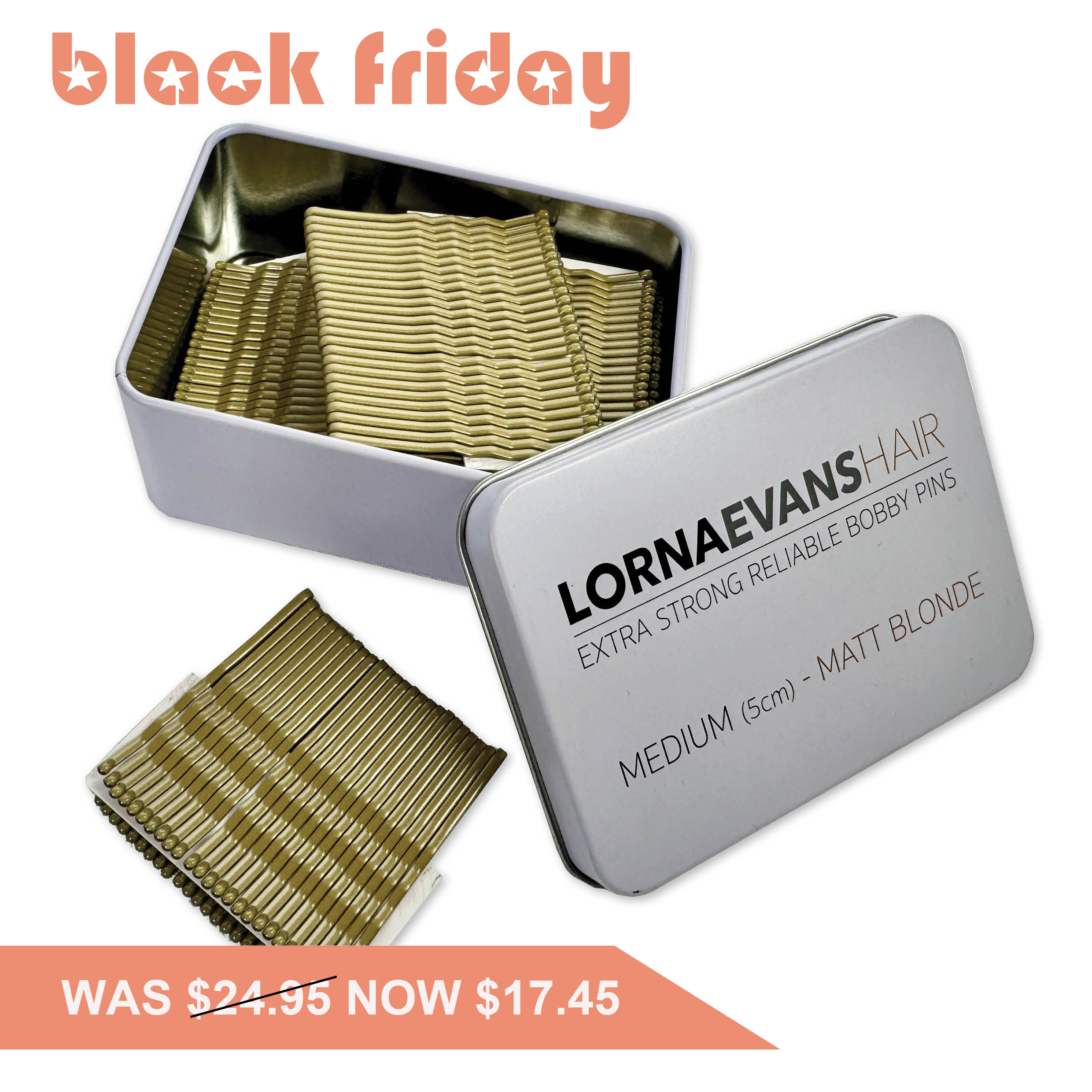 Extra Strong Reliable Medium 5cm  Bobby Pins