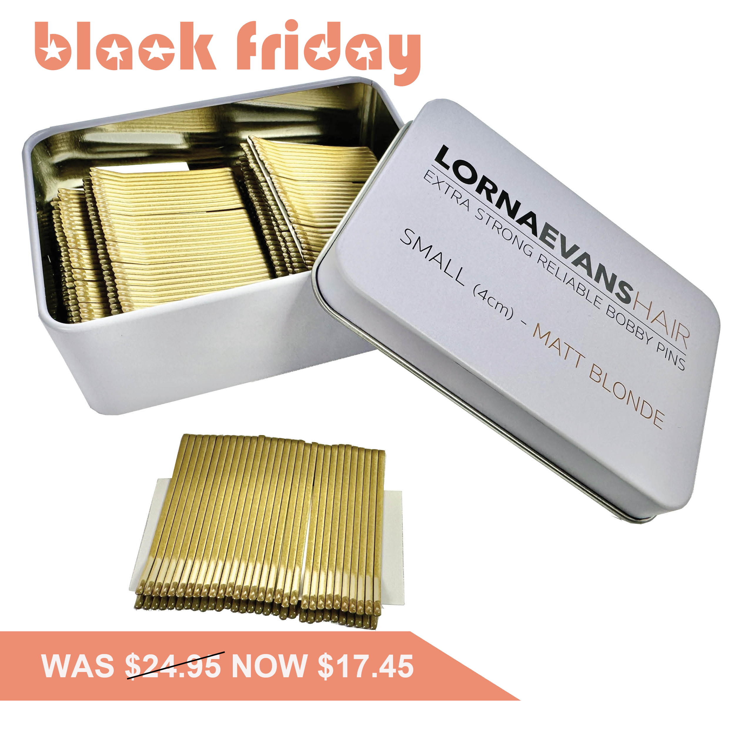 Extra Strong Reliable Small 4cm Bobby Pins