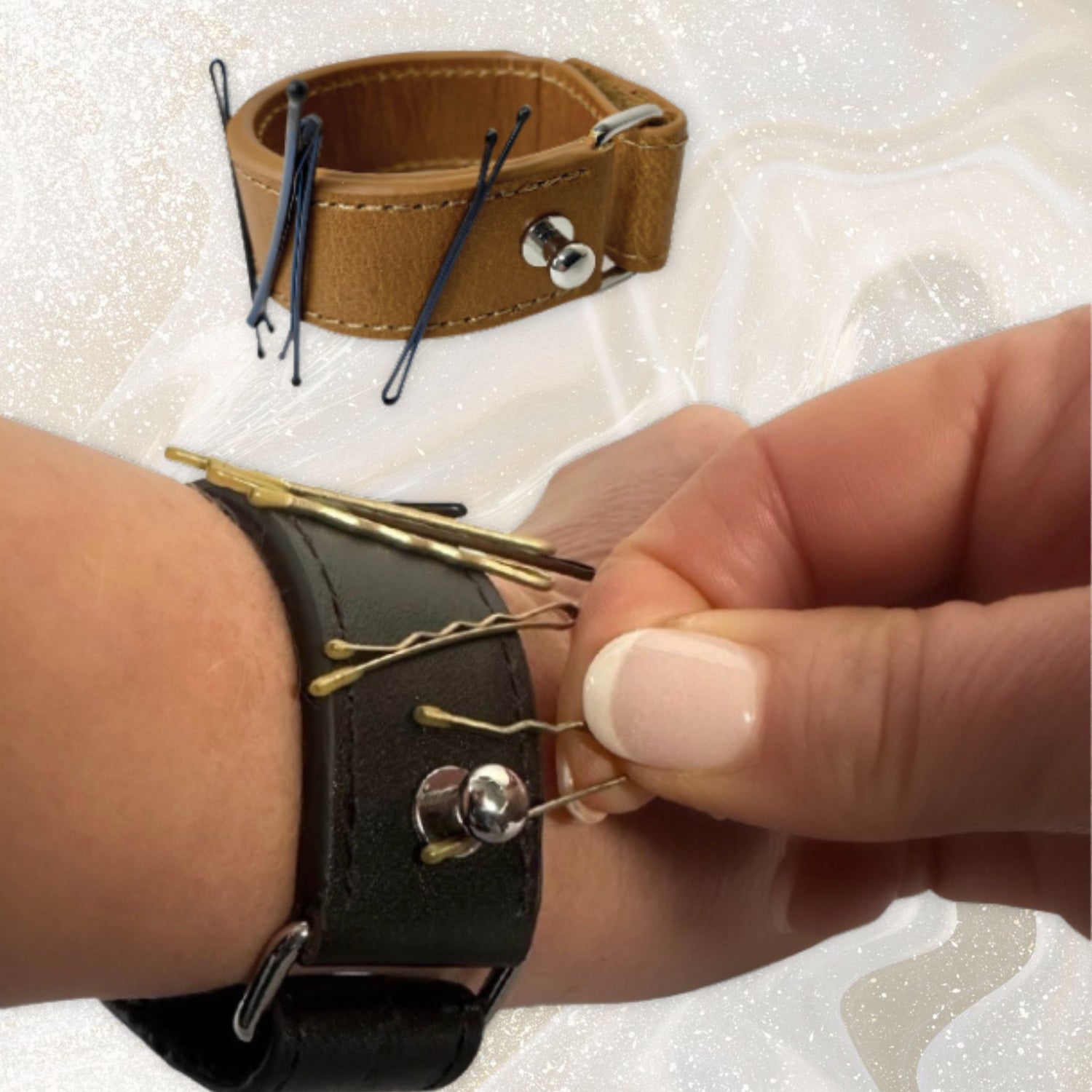 Magnetic Bobby Pin Wristband