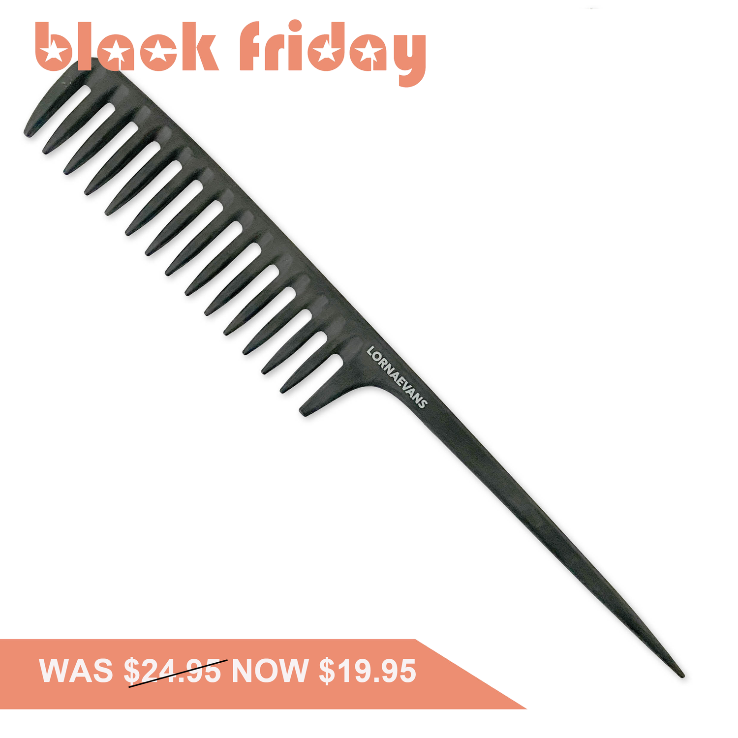 BIGtail Carbon Fibre Comb