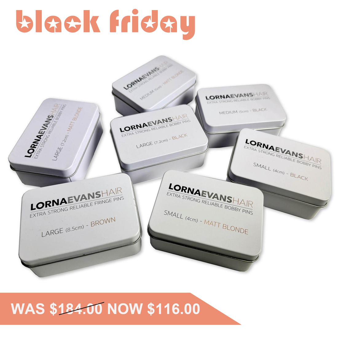 FULL SET Extra Strong Reliable Bobby Pins and Fringe Pins