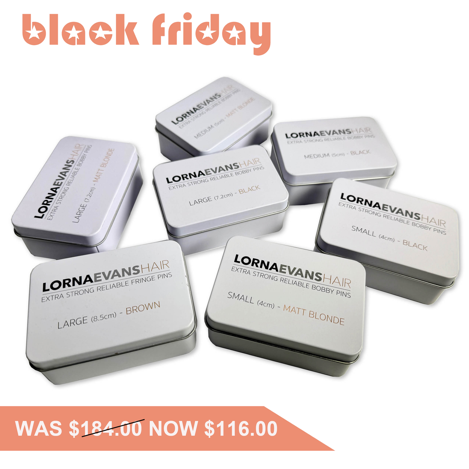 FULL SET Extra Strong Reliable Bobby Pins and Fringe Pins