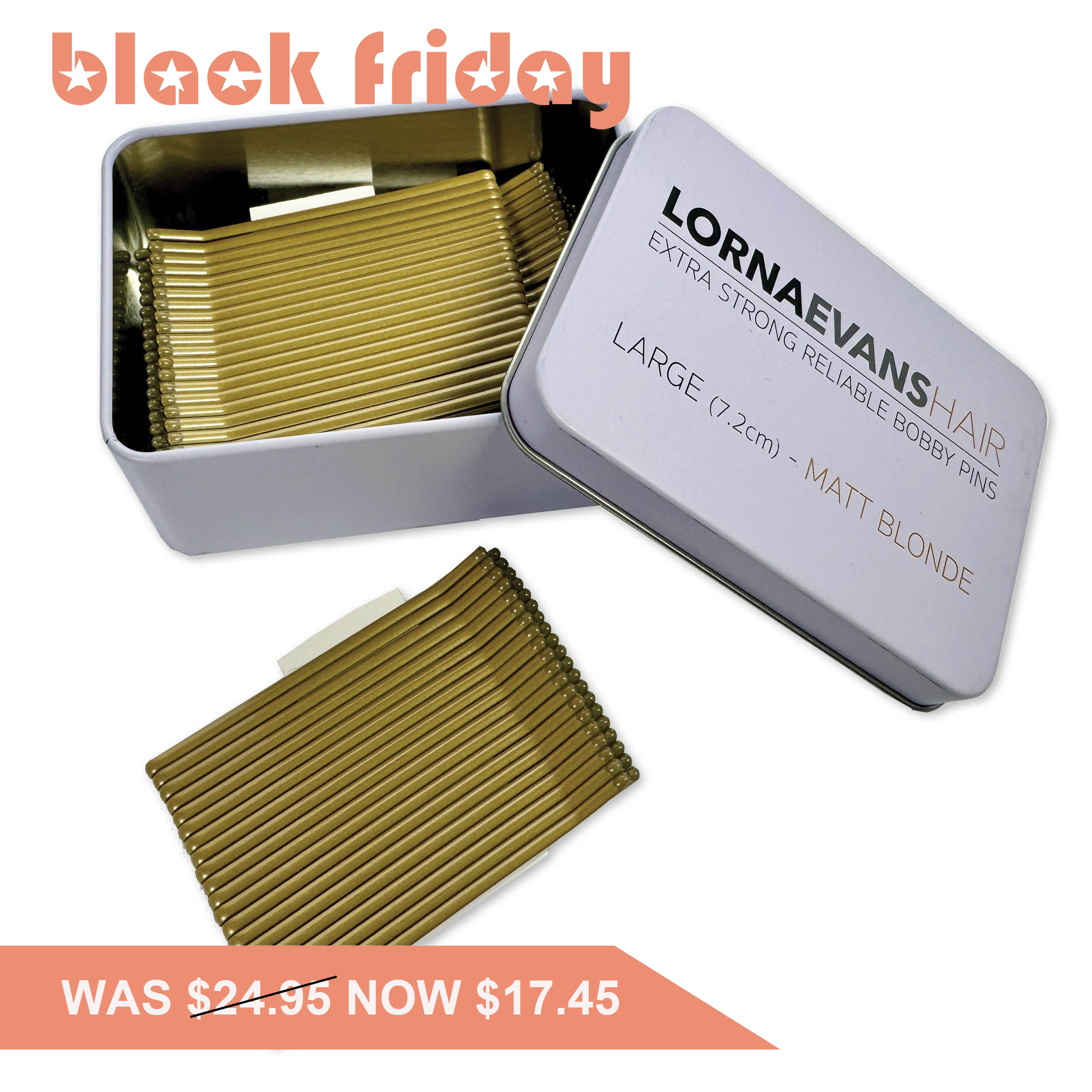 Extra Strong Reliable Large 7.2cm  Bobby Pins