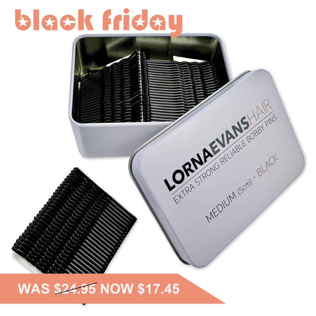 Extra Strong Reliable Medium 5cm  Bobby Pins