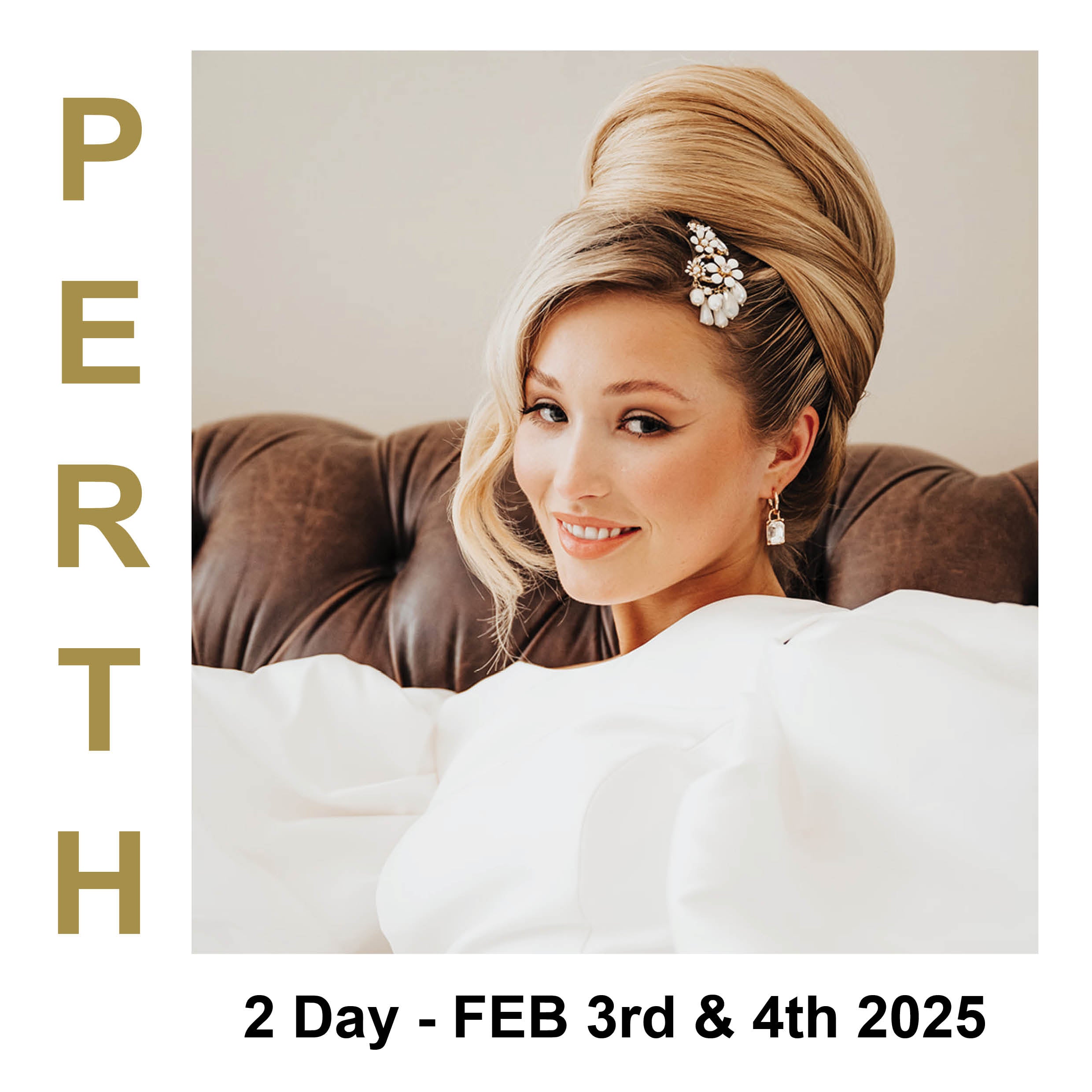 Perth- 2 Day Long Hair &amp; Bridal Workshop FEB 3rd &amp; 4th 2025