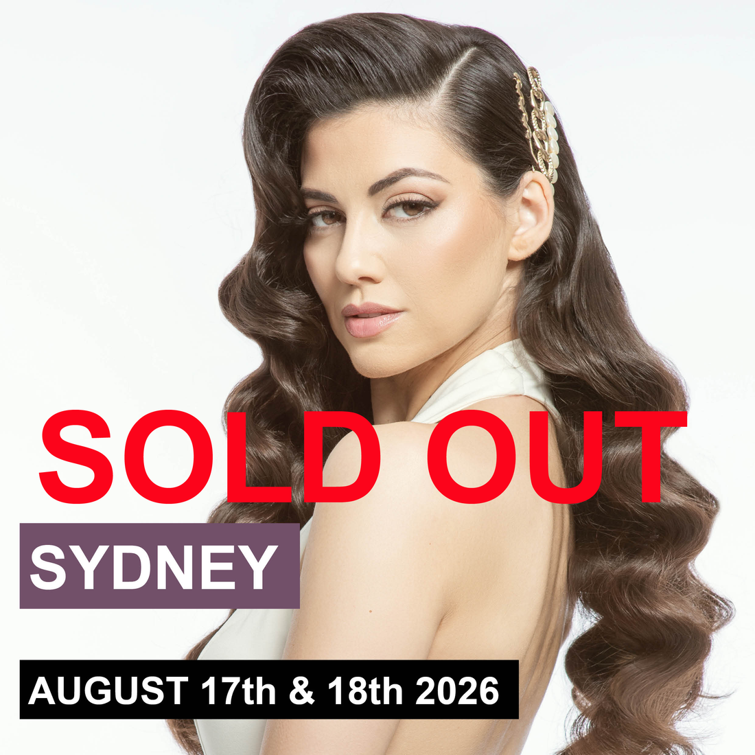 Sydney - 2 Day Long Hair &amp; Bridal Workshop August 17th &amp; 18th 2026