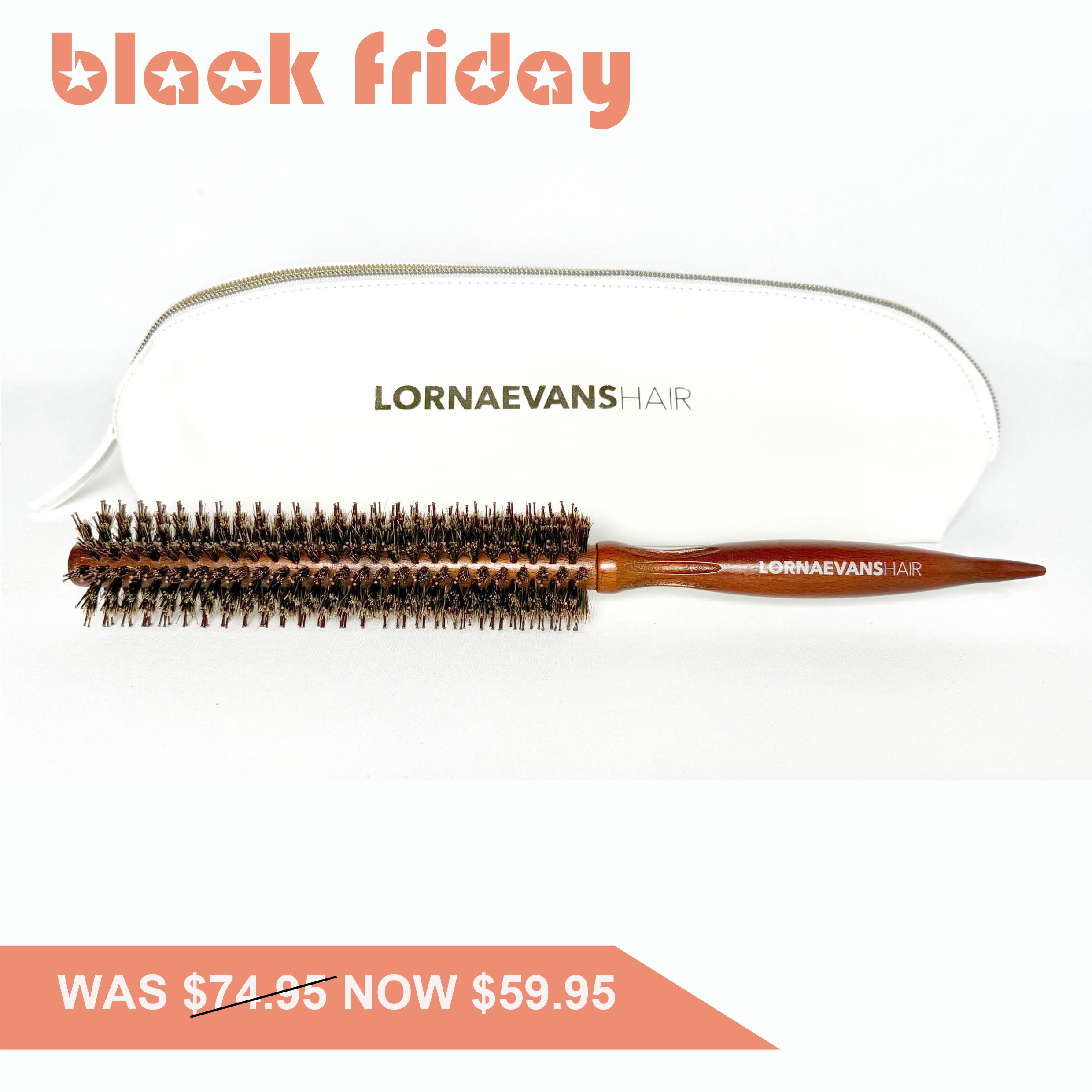 Boar Bristle Brush - Timesaver Brushes - Small