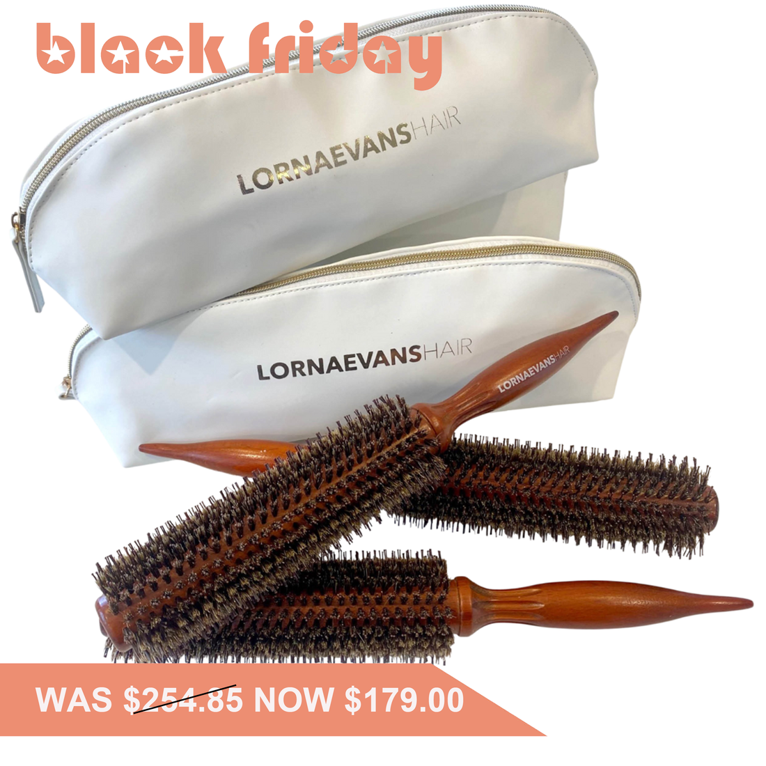 Timesaver Medium Brush - 3 Pack Bulk Buy ( 3 x Medium Timesaver brushes )