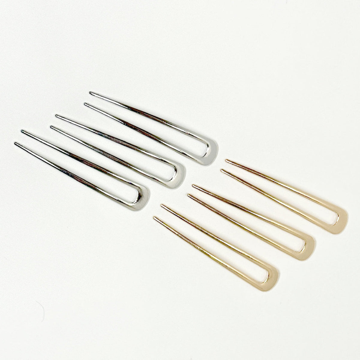 U-Grip Pin Gold /Silver(3 Per Pack)