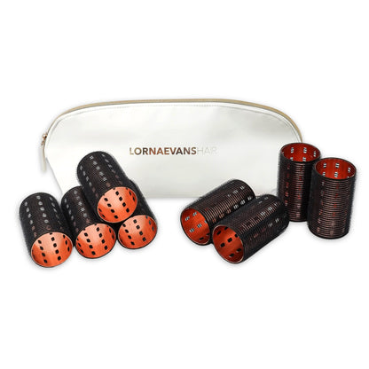 Large Roller Set - Velcro Aluminium Self Grip Rollers 90mm