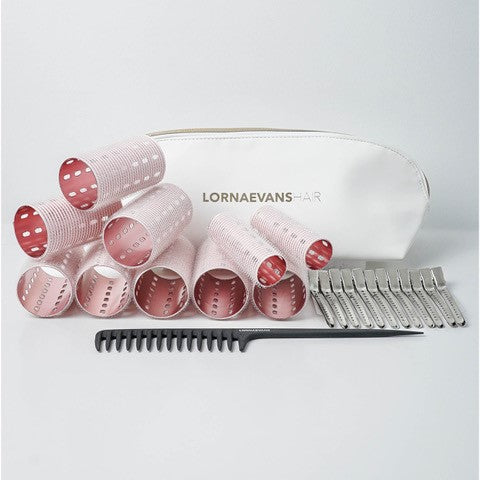 Full Roller Set - Velcro Aluminium Self Grip Rollers 90mm