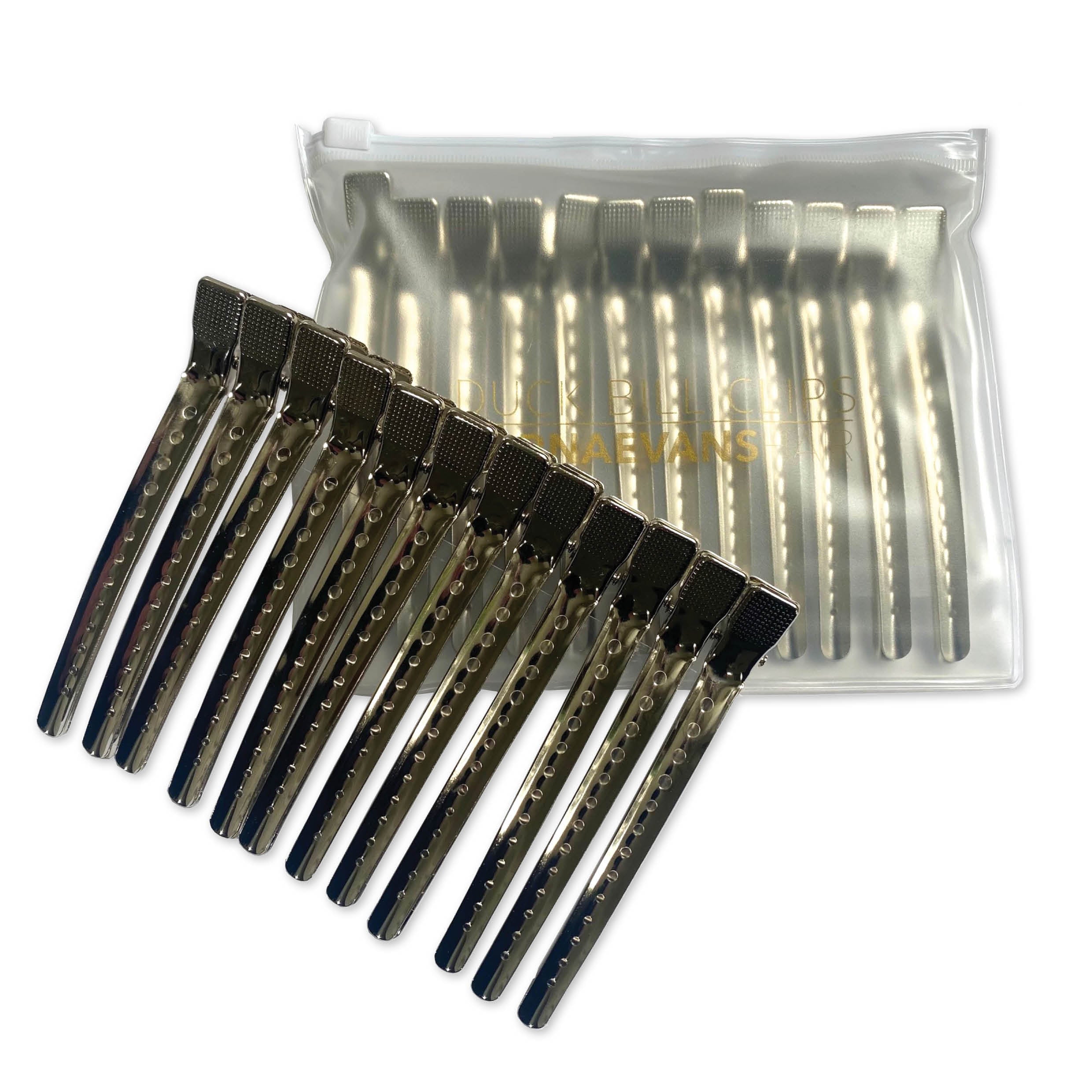 Duck Bill Clips / Sectioning Clips Silver - Extra Strong 105mm (12 per pack)