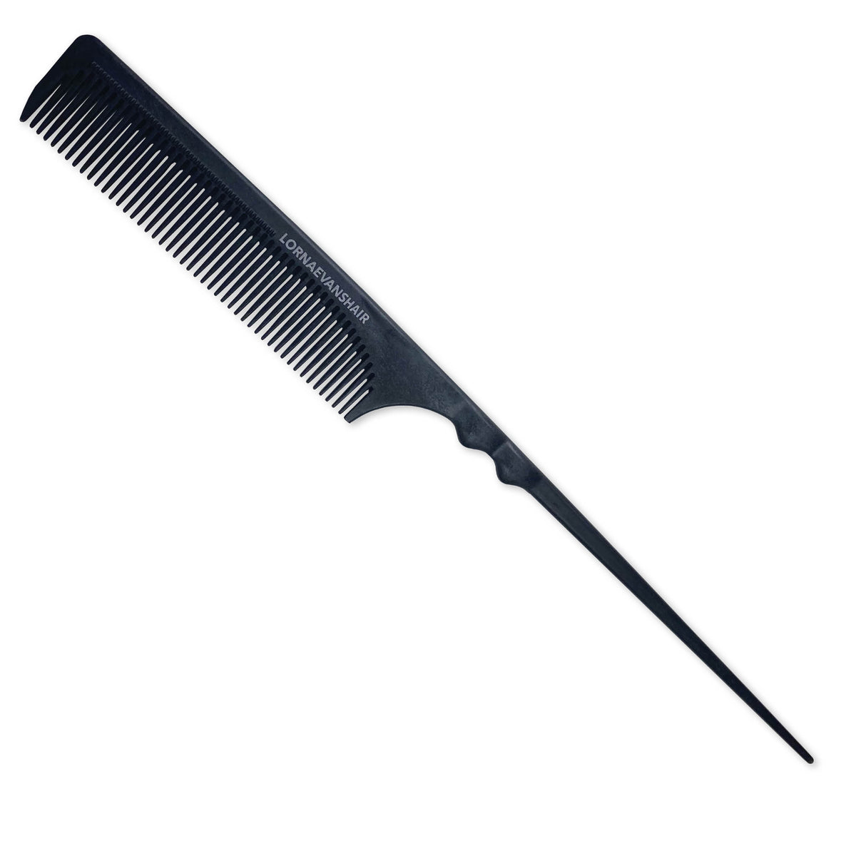 Comb Log Long Tail Comb - Carbon Fibre – Lorna Evans Education