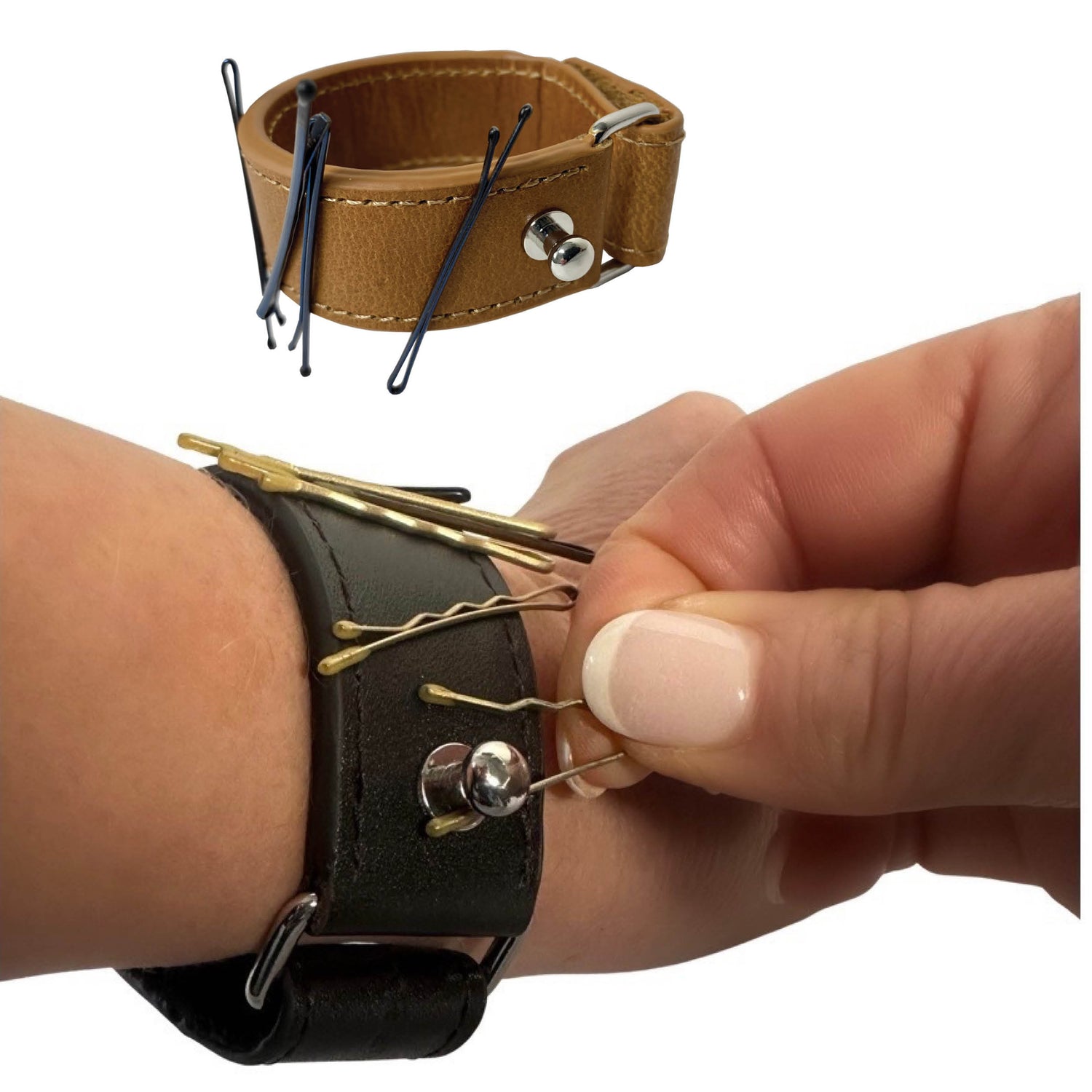 Magnetic Bobby Pin Wristband