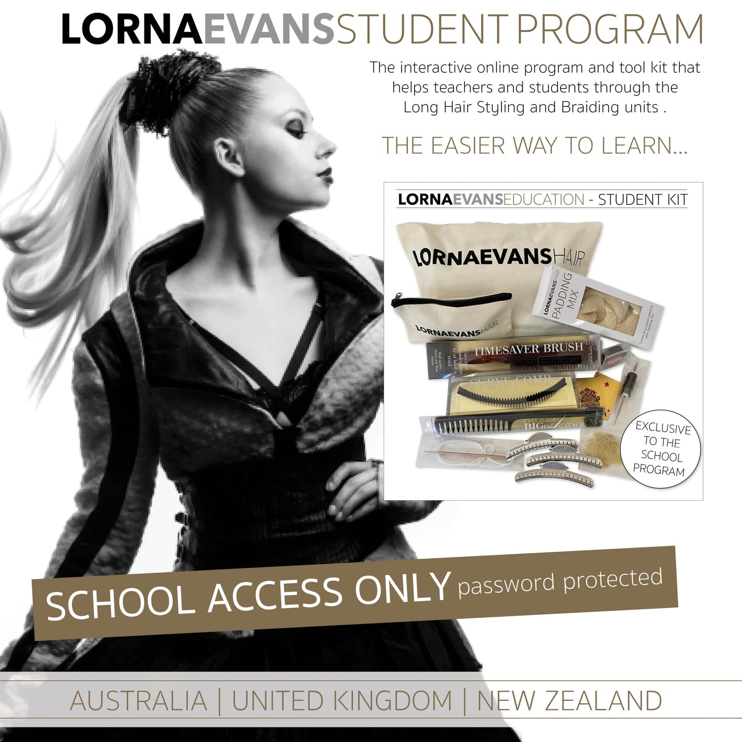 Lorna Evans Student Program &amp; Tool Kit - ( Incl Delivery )